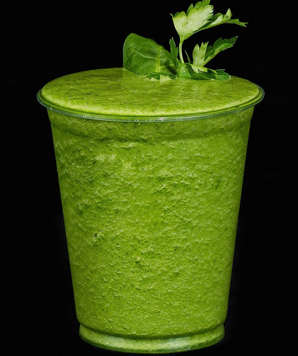 Verde de espinaca y piña